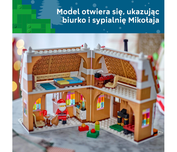 LEGO 40809 Świąteczna chatka z piernika - 1577946 - zdjęcie 7